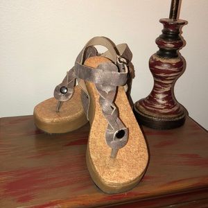 Heel Wedge Sandals